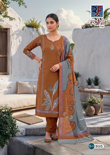 Rahi rising gold vol-2 dress materials wholesale shops in surat